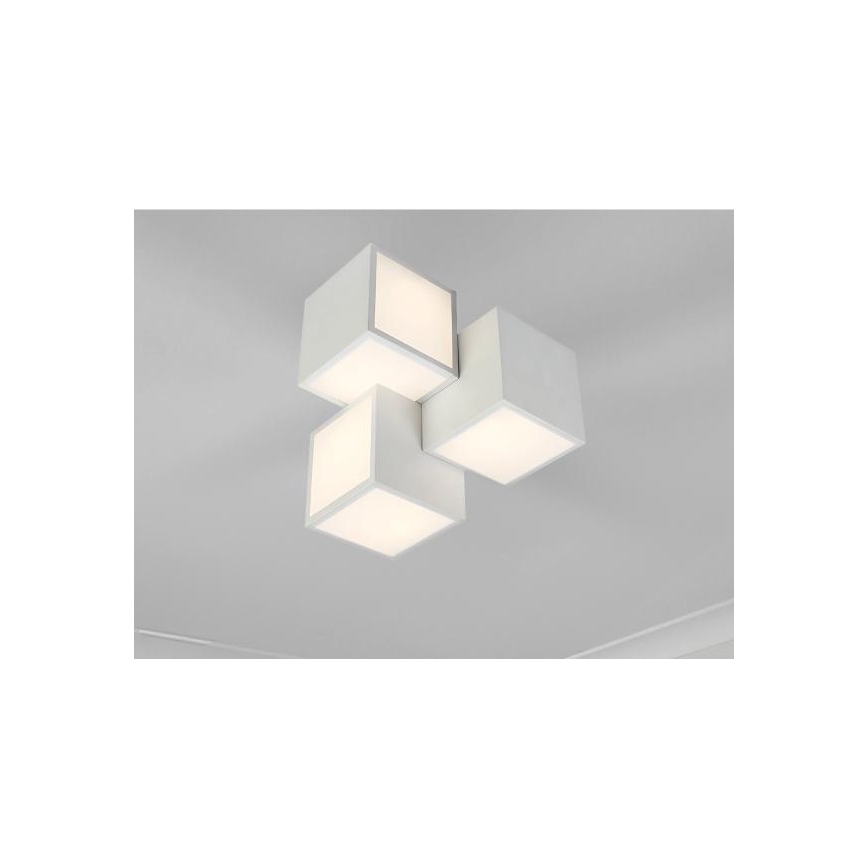 LED Prigušiva plafonjera LED/60W/230V 3000-6500K + Daljinski upravljač