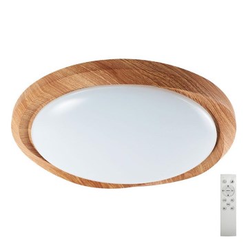 LED Prigušiva plafonjera LED/60W/230V 3000-6500K + Daljinski upravljač