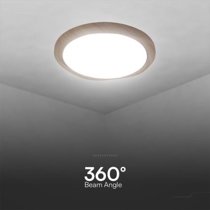 LED Prigušiva plafonjera LED/60W/230V 3000-6500K + Daljinski upravljač