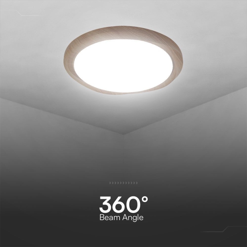 LED Prigušiva plafonjera LED/60W/230V 3000-6500K + Daljinski upravljač