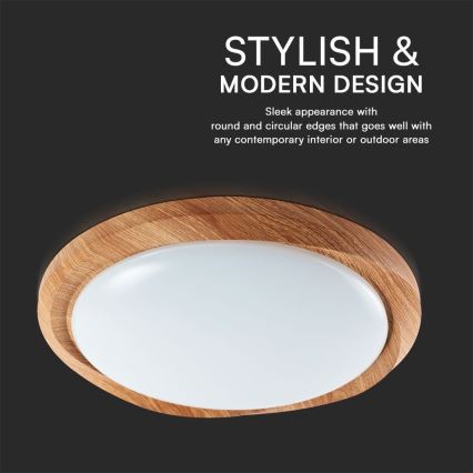 LED Prigušiva plafonjera LED/60W/230V 3000-6500K + Daljinski upravljač
