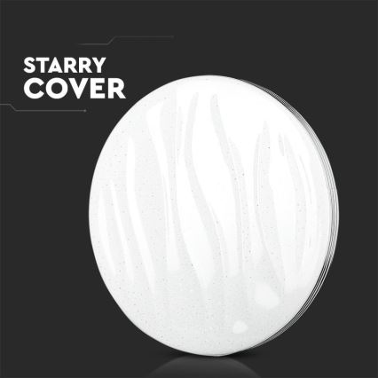 LED Prigušiva plafonjera LED/60W/230V 3000K/4000K/6500K + Daljinski upravljač