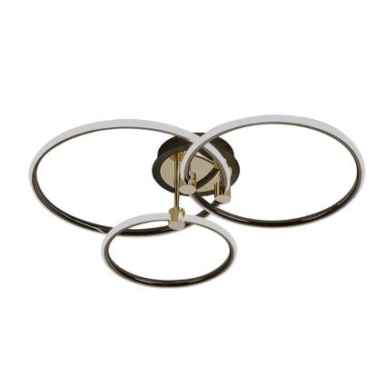 LED Prigušiva plafonjera LED/64W/230V 3000-6500K + Daljinski upravljač