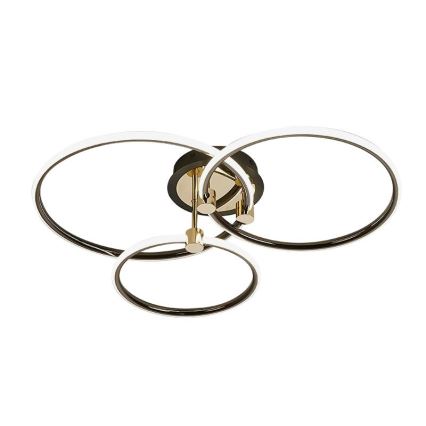 LED Prigušiva plafonjera LED/64W/230V 3000-6500K + Daljinski upravljač