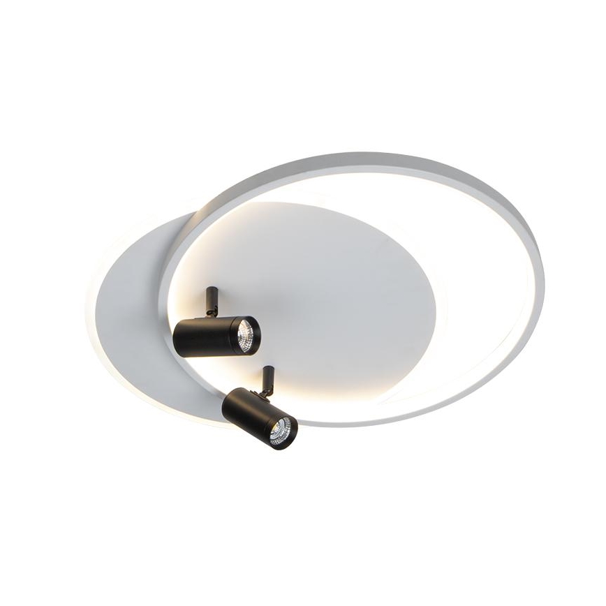 LED Prigušiva plafonjera LED/65W/230V 3000-6500K bela + Daljinski upravljač