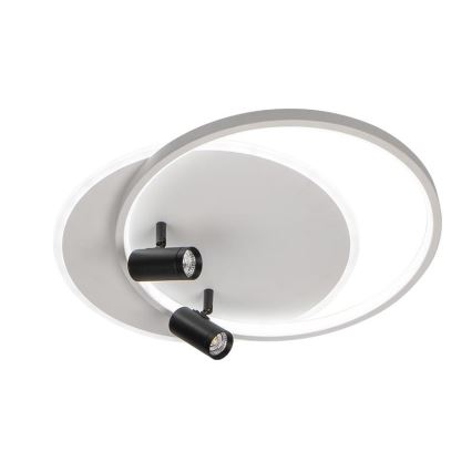 LED Prigušiva plafonjera LED/65W/230V 3000-6500K bela + Daljinski upravljač
