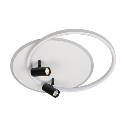 LED Prigušiva plafonjera LED/65W/230V 3000-6500K bela + Daljinski upravljač