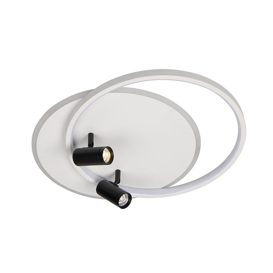 LED Prigušiva plafonjera LED/65W/230V 3000-6500K bela + Daljinski upravljač