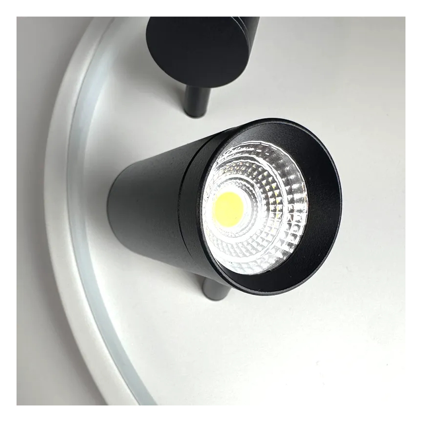 LED Prigušiva plafonjera LED/65W/230V 3000-6500K bela + Daljinski upravljač