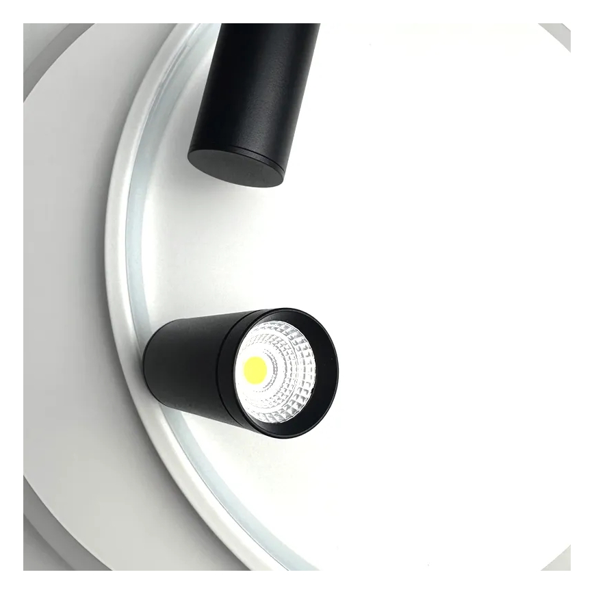 LED Prigušiva plafonjera LED/65W/230V 3000-6500K bela + Daljinski upravljač