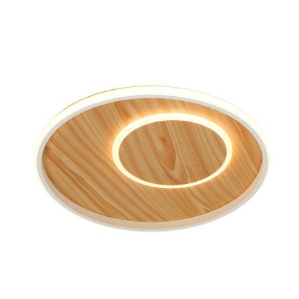 LED Prigušiva plafonjera LED/65W/230V 3000-6500K braon +daljinski upravljač
