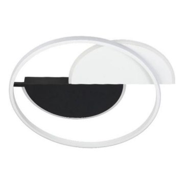 LED Prigušiva plafonjera LED/70W/230V 3000-6500K bela/crno + Daljinski upravljač