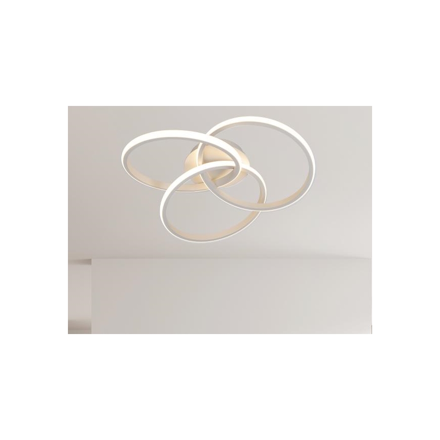LED Prigušiva plafonjera LED/70W/230V 3000-6500K bela + Daljinski upravljač