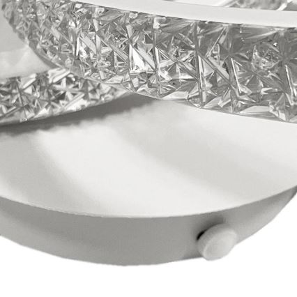 LED Prigušiva plafonjera LED/70W/230V 3000-6500K bela + Daljinski upravljač