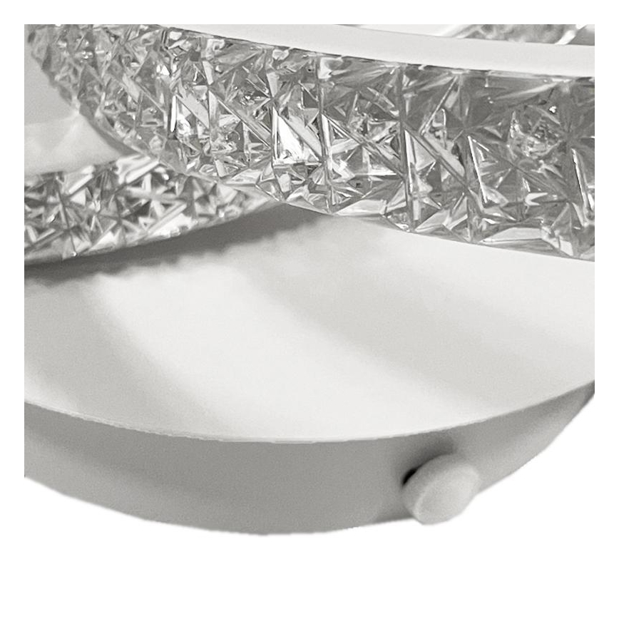 LED Prigušiva plafonjera LED/70W/230V 3000-6500K bela + Daljinski upravljač