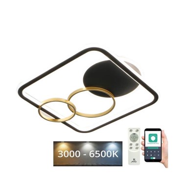 LED Prigušiva plafonjera LED/70W/230V 3000-6500K + Daljinski upravljač
