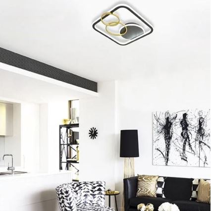 LED Prigušiva plafonjera LED/70W/230V 3000-6500K + Daljinski upravljač