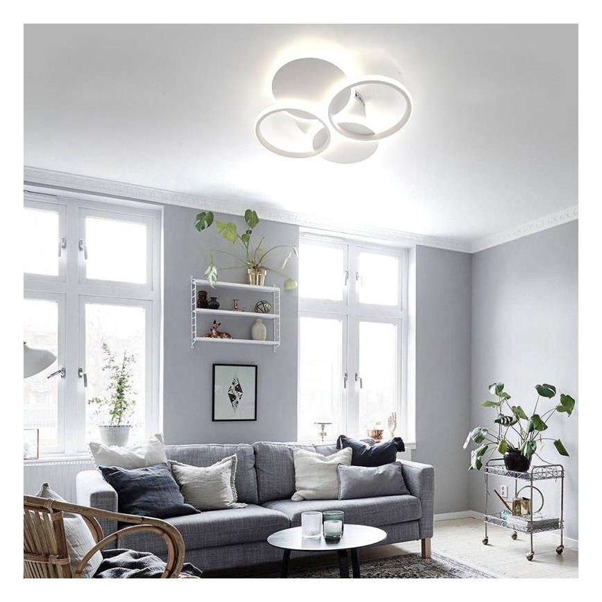 LED Prigušiva plafonjera LED/70W/230V 3000-6500K + Daljinski upravljač