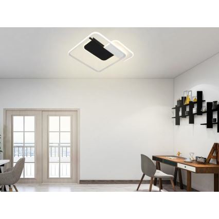 LED Prigušiva plafonjera LED/70W/230V 3000-6500K + Daljinski upravljač