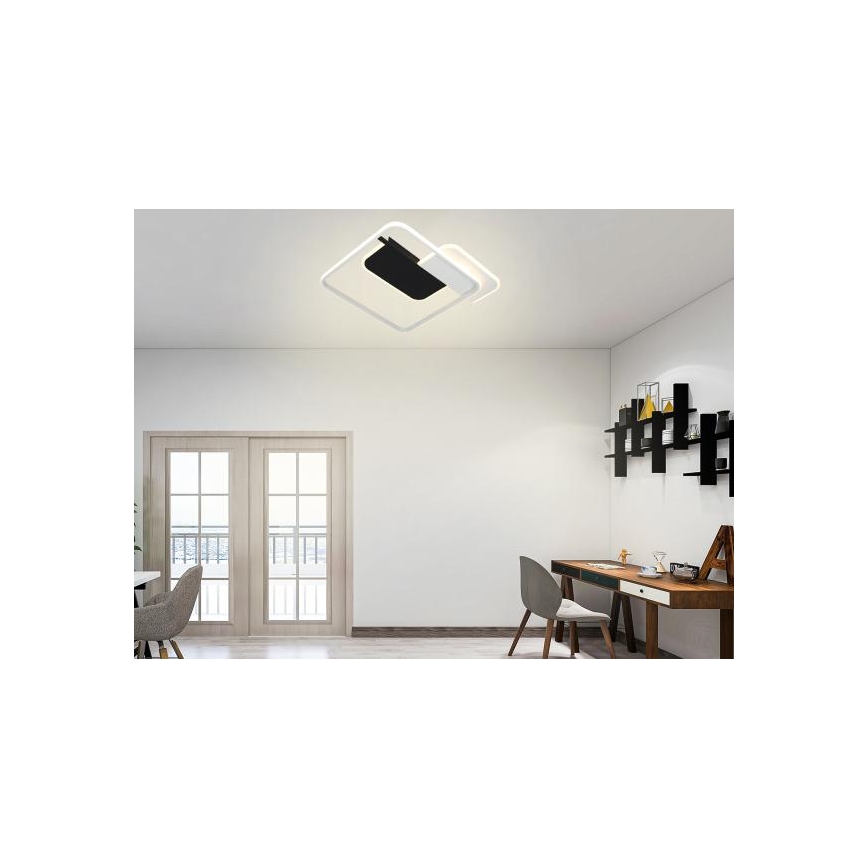 LED Prigušiva plafonjera LED/70W/230V 3000-6500K + Daljinski upravljač