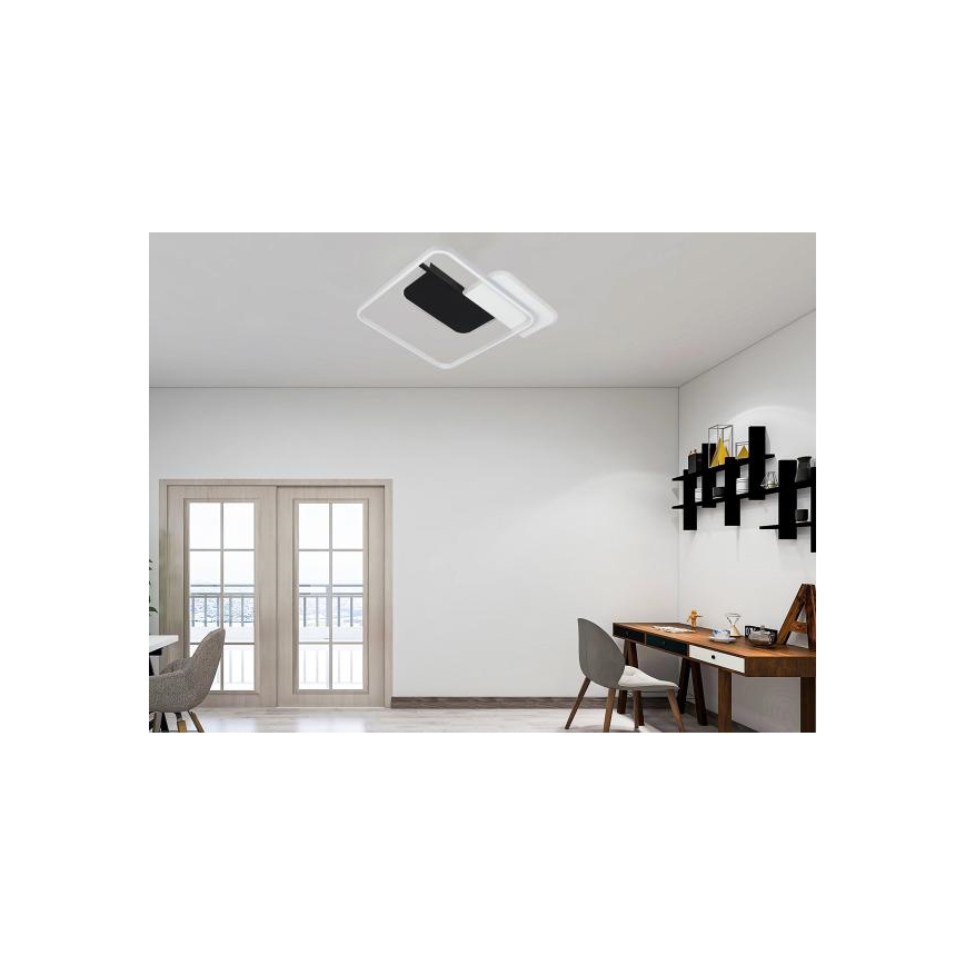 LED Prigušiva plafonjera LED/70W/230V 3000-6500K + Daljinski upravljač