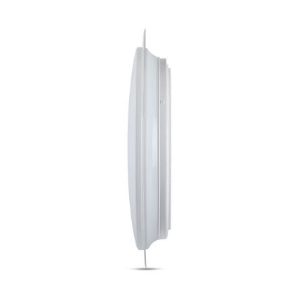 LED Prigušiva plafonjera LED/72W/230V 3000-6500K pr. 67 cm bela + Daljinski upravljač
