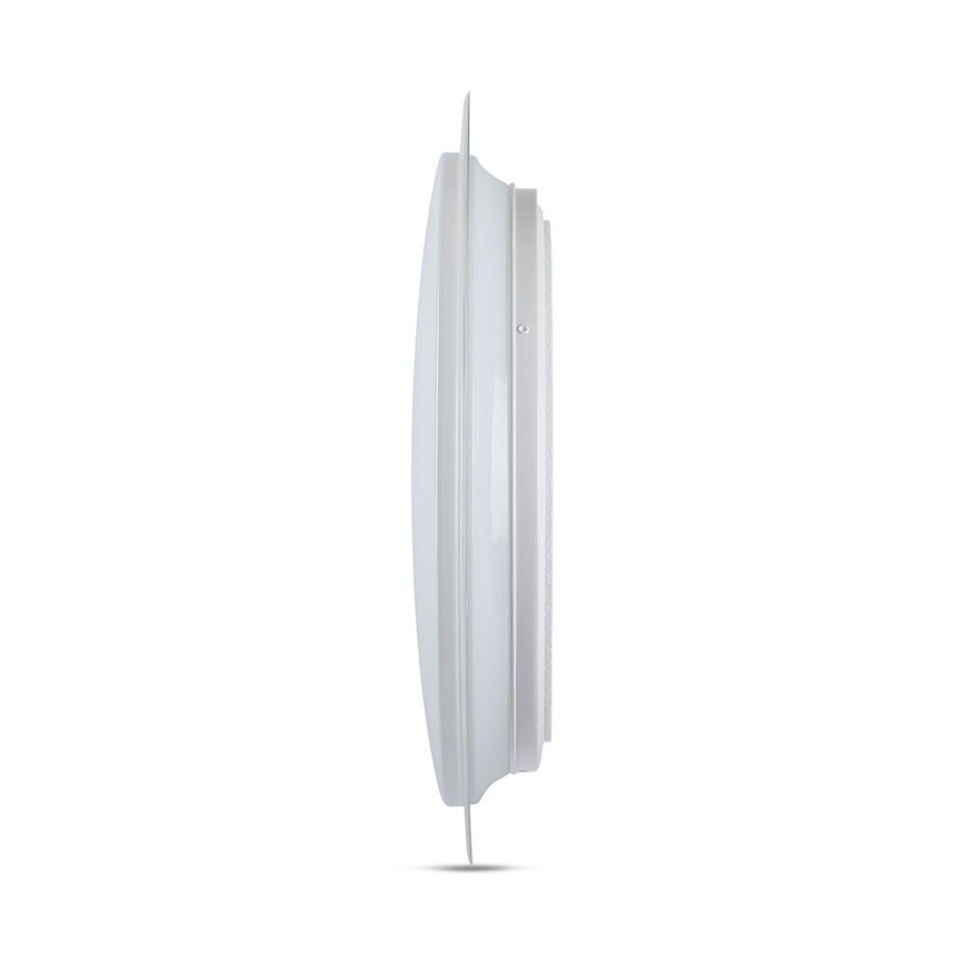 LED Prigušiva plafonjera LED/72W/230V 3000-6500K pr. 67 cm bela + Daljinski upravljač
