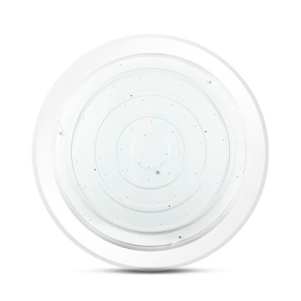 LED Prigušiva plafonjera LED/72W/230V 3000-6500K pr. 67 cm bela + Daljinski upravljač