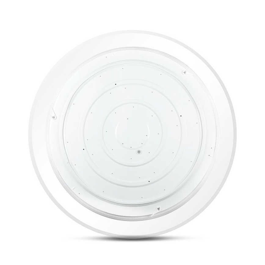 LED Prigušiva plafonjera LED/72W/230V 3000-6500K pr. 67 cm bela + Daljinski upravljač