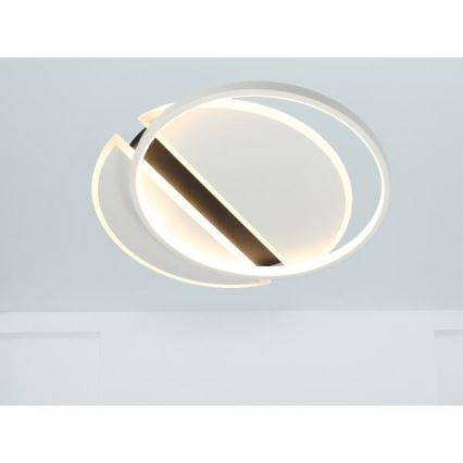 LED Prigušiva plafonjera LED/80W/230V 3000-6500K bela + Daljinski upravljač