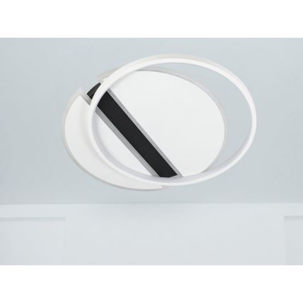 LED Prigušiva plafonjera LED/80W/230V 3000-6500K bela + Daljinski upravljač