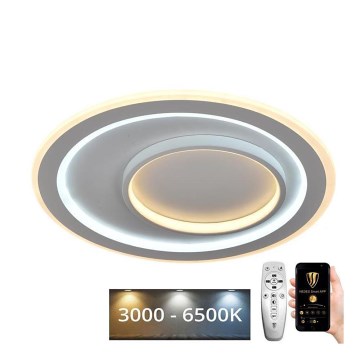 LED Prigušiva plafonjera LED/85W/230V 3000-6500K + Daljinski upravljač