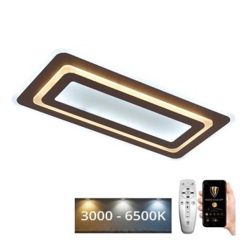 LED Prigušiva plafonjera LED/85W/230V 3000-6500K + Daljinski upravljač