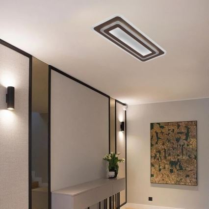 LED Prigušiva plafonjera LED/85W/230V 3000-6500K + Daljinski upravljač