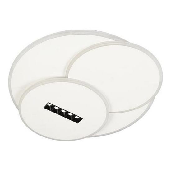 LED Prigušiva plafonjera LED/90W/230V 3000-6500K bela + Daljinski upravljač