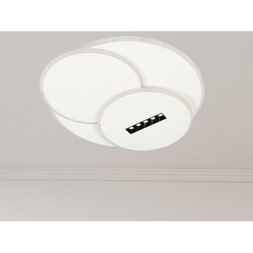 LED Prigušiva plafonjera LED/90W/230V 3000-6500K bela + Daljinski upravljač