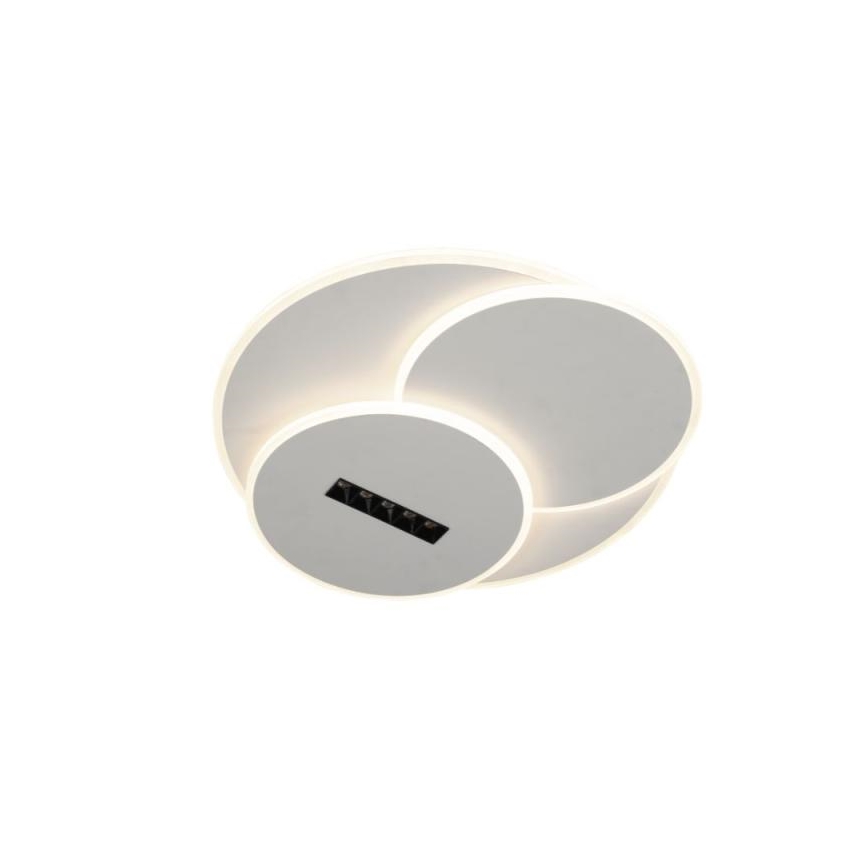 LED Prigušiva plafonjera LED/90W/230V 3000-6500K bela + Daljinski upravljač