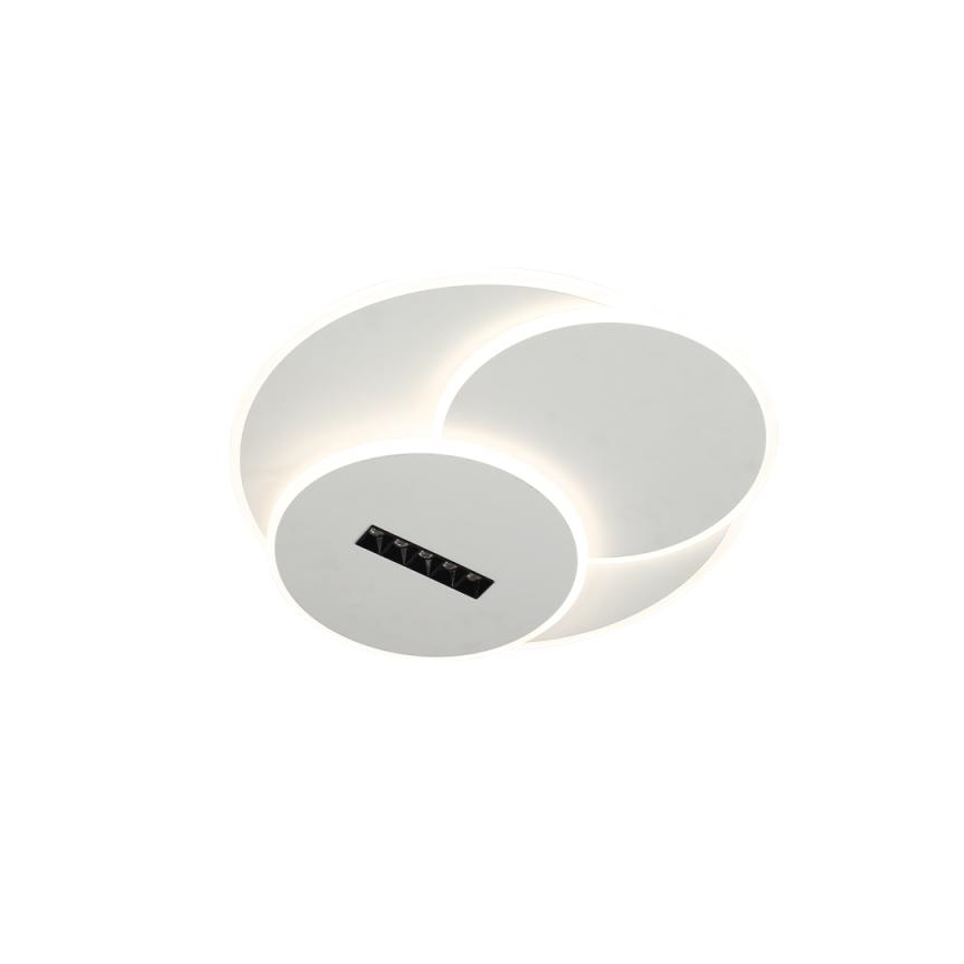 LED Prigušiva plafonjera LED/90W/230V 3000-6500K bela + Daljinski upravljač