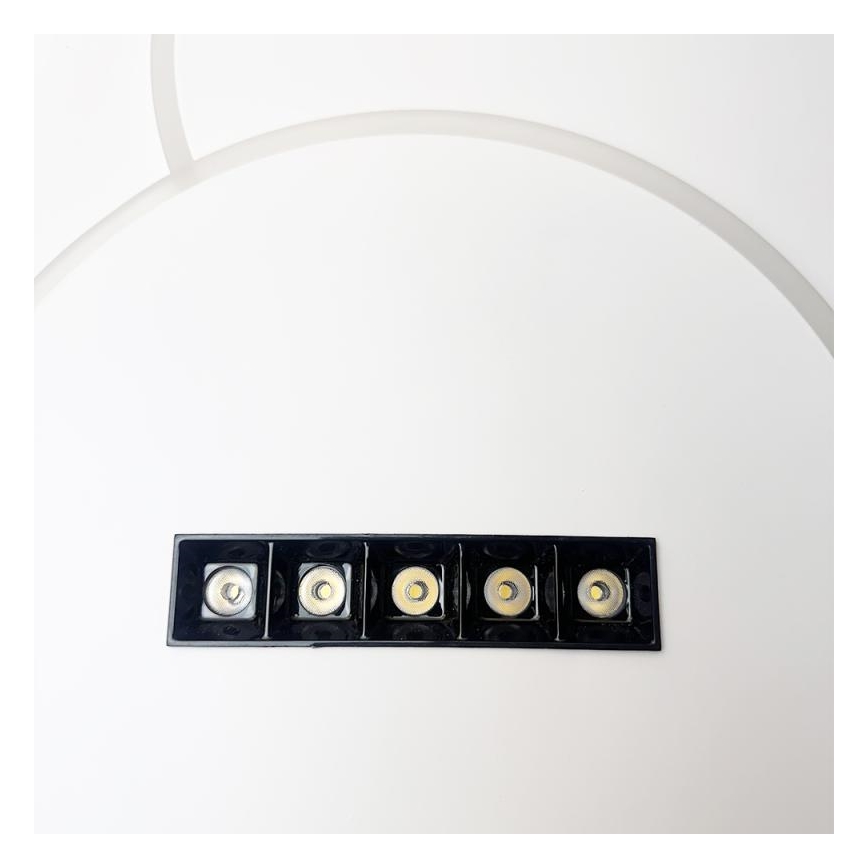 LED Prigušiva plafonjera LED/90W/230V 3000-6500K bela + Daljinski upravljač
