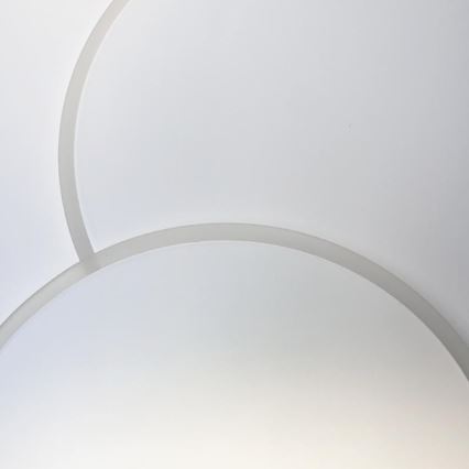 LED Prigušiva plafonjera LED/90W/230V 3000-6500K bela + Daljinski upravljač