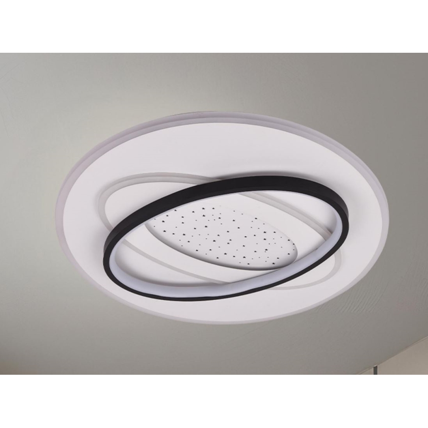 LED Prigušiva plafonjera LED/90W/230V 3000-6500K + Daljinski upravljač