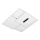 LED Prigušiva plafonjera LED/95W/230V 3000-6500K bela + Daljinski upravljač