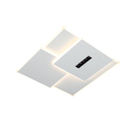 LED Prigušiva plafonjera LED/95W/230V 3000-6500K bela + Daljinski upravljač