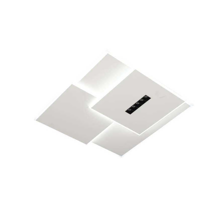LED Prigušiva plafonjera LED/95W/230V 3000-6500K bela + Daljinski upravljač