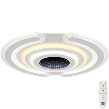 LED Prigušiva plafonjera LED/95W/230V 3000-6500K + Daljinski upravljač