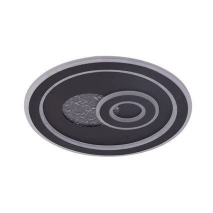 LED Prigušiva plafonjera LED/95W/230V 3000-6500K crno + Daljinski upravljač