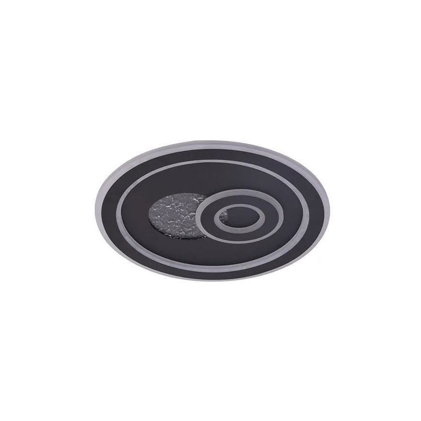 LED Prigušiva plafonjera LED/95W/230V 3000-6500K crno + Daljinski upravljač