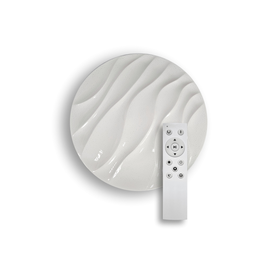 LED Prigušiva plafonjera LIKA LED/36W/230V 2700-6500K pr. 48 cm + Daljinski upravljač