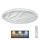 LED Prigušiva plafonjera LIKA LED/60W/230V 2700-6500K pr. 58 cm + Daljinski upravljač