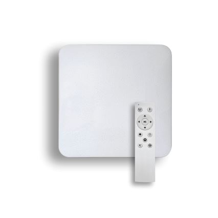 LED Prigušiva plafonjera MANA LED/36W/230V 2700-6500K 43x43 cm + Daljinski upravljač